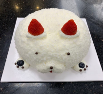 Snow Bunny Cake
