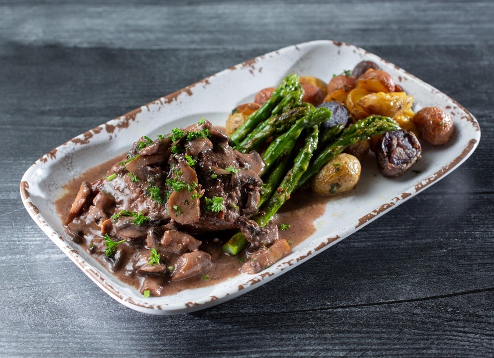 What a Dish Cafe & All About Cake Garlic Alfredo