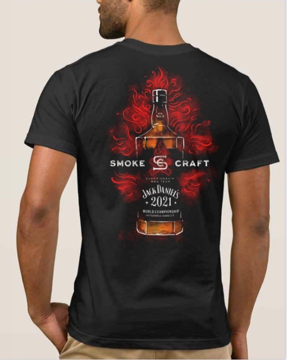 Limited Edition T-Shirt - Smokecraft Jack Daniels World Championship