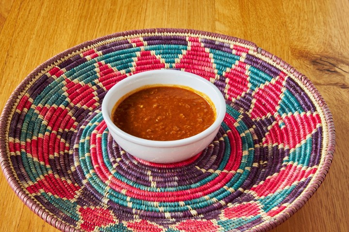 Misir Wot (Side)- (Spicy) Red lentils stewed in rich berbere sauce