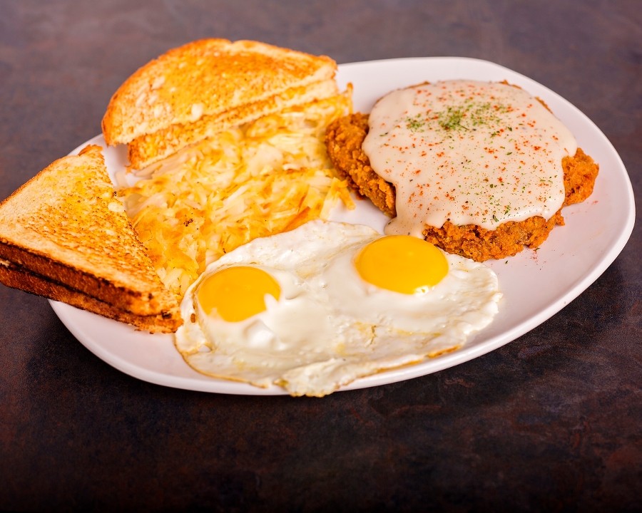 Country Fried Steak & Eggs