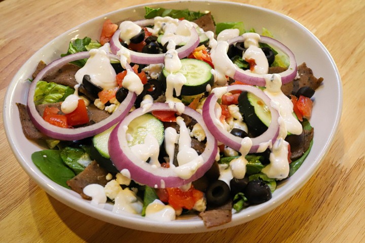 Greek Salad with Chicken