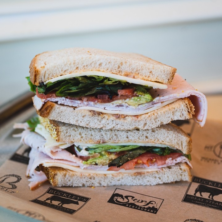 California Turkey "Club" Sandwich