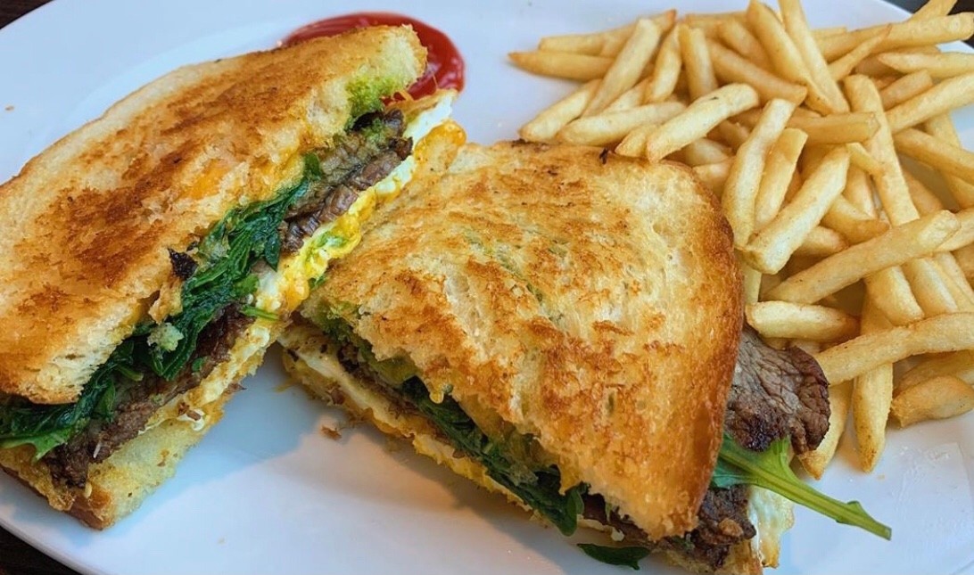 Tri-Tip Chimichurri Breakfast Sandwich