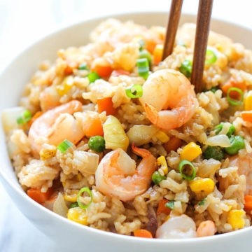 Shrimp Fried Rice 虾炒饭.