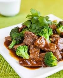 New Style Beef with Broccoli 芥兰炒牛肉