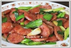 Handmade Smoked Pork Sausages 蒜苗香肠