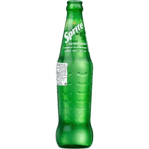 Sprite Glass Bottle 玻璃瓶雪碧