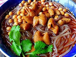 #12 肥肠粉 Spicy Potato Noodles with Chitterlings.