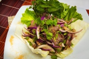 SS4 Num Tok -Beef Salad