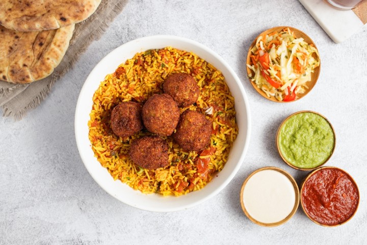 Rice Bowl w/ Falafel