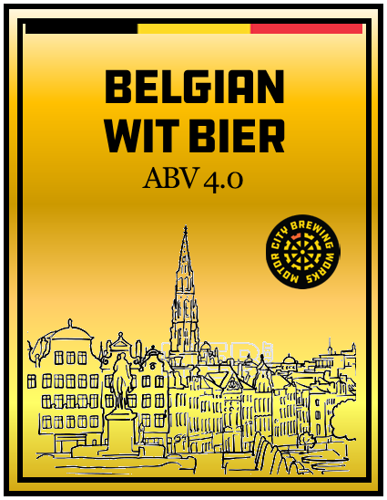 Belgian Wit Bier (33oz) Can