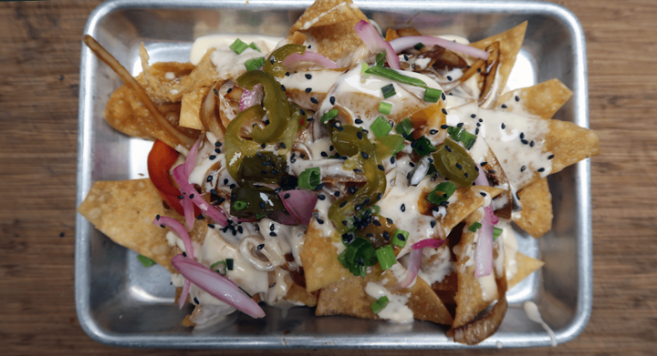 Wonton Nachos