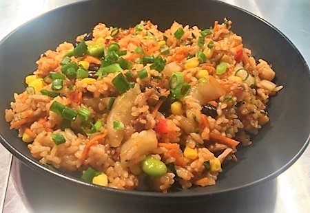 Mexinese Fried Rice Entree