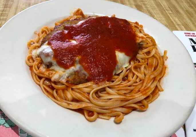 Chicken Parmigiana Entree