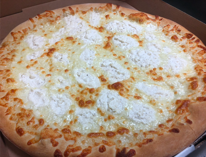 16" White Pizza w/Mozzarella & Ricotta