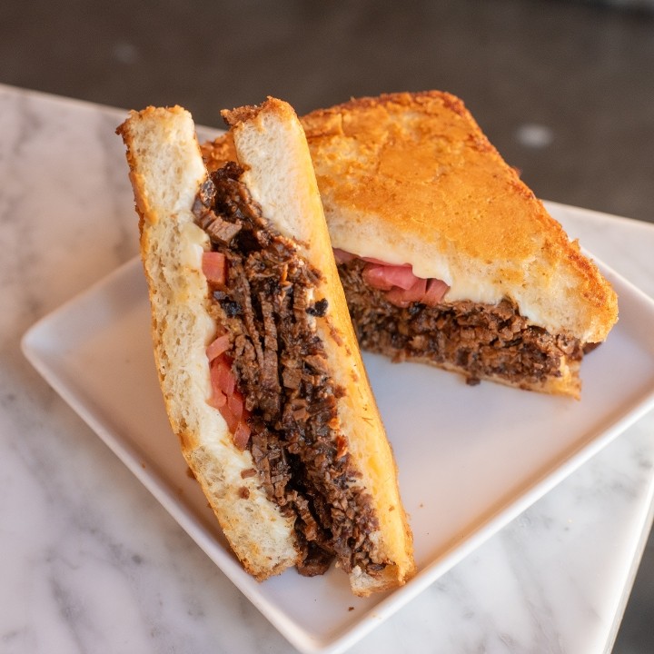 Brisket Grilled Cheese