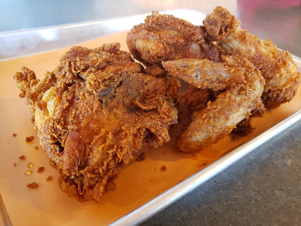 Fried Chicken (1/4 Breast +Wing) Lt