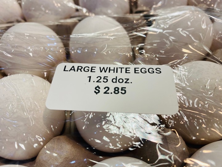 15 Large White Eggs
