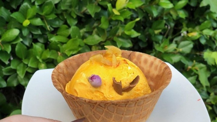 Saffron Ice Cream