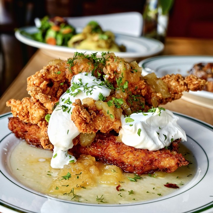 Fried Chicken & Latke Waffle