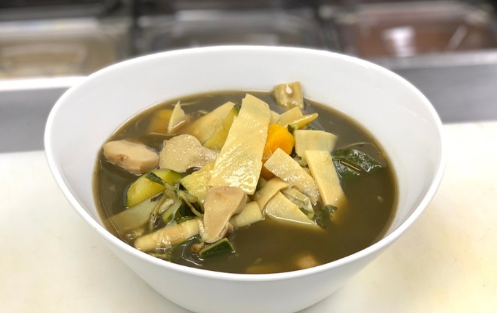 Bamboo and Mushroom soup
