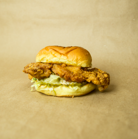 Fried Chicken Thigh Sando