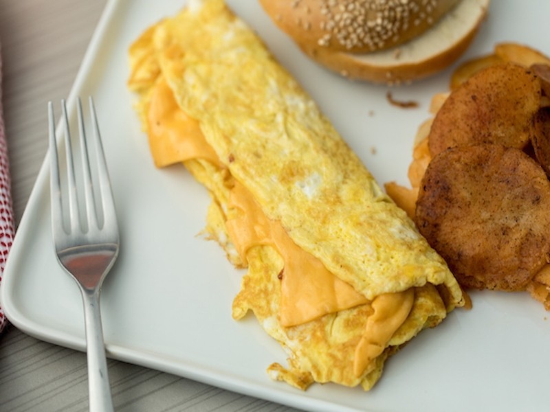 Ham + Cheese Omelet