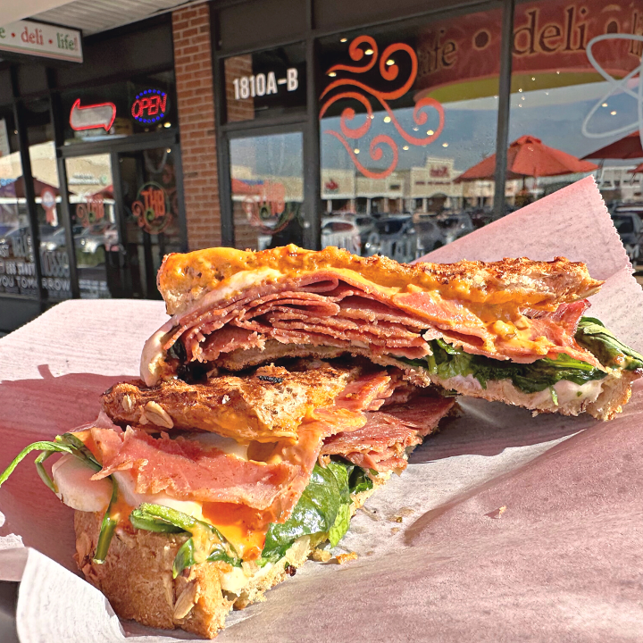 Pastrami Mozz Panini
