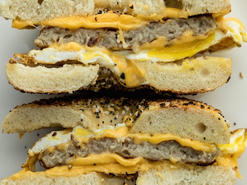 Sausage, Egg + Cheese