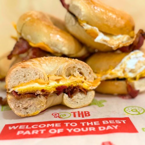 THB Bagelry & Deli Timonium 5 for 25 Bacon, Egg & Cheese