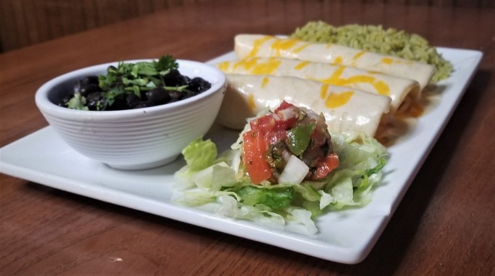 Shrimp Enchiladas Cancun