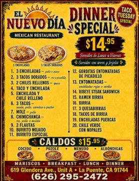 El Nuevo Dia 619 Glendora Ave unit A