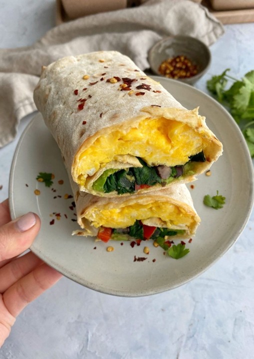 Egg Wrap W/salt & Pepper