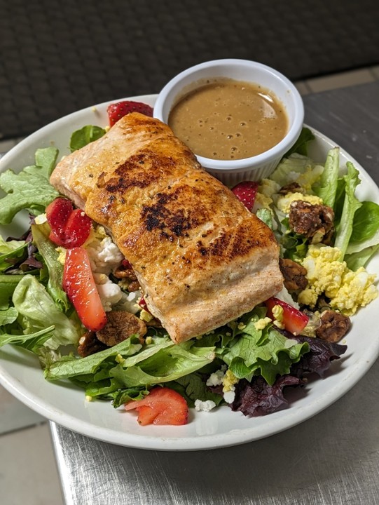 Lunch Strawberry Salmon Salad