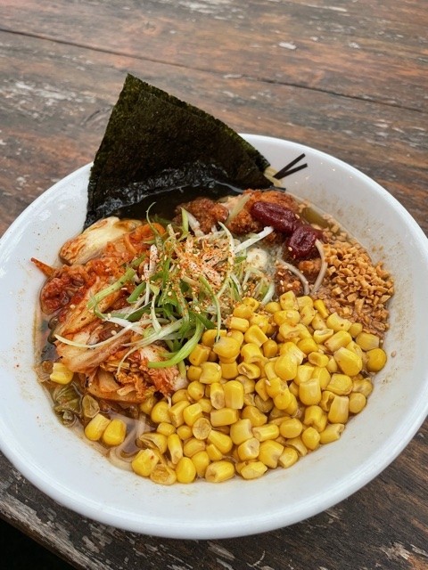 Kimchee & Fried Chicken Ramen