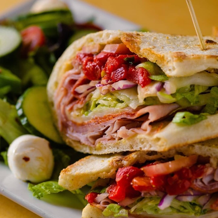 Italian Flatbread Sandwich