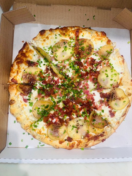 Potato, Bacon & Chive Pizza