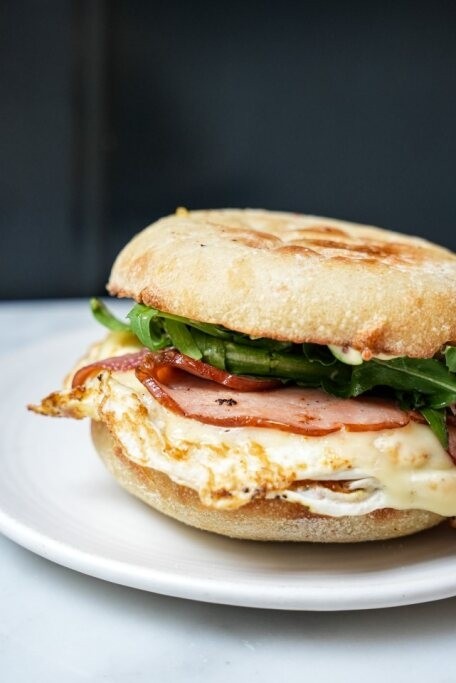 NEW! Ham & Egg Sandwich