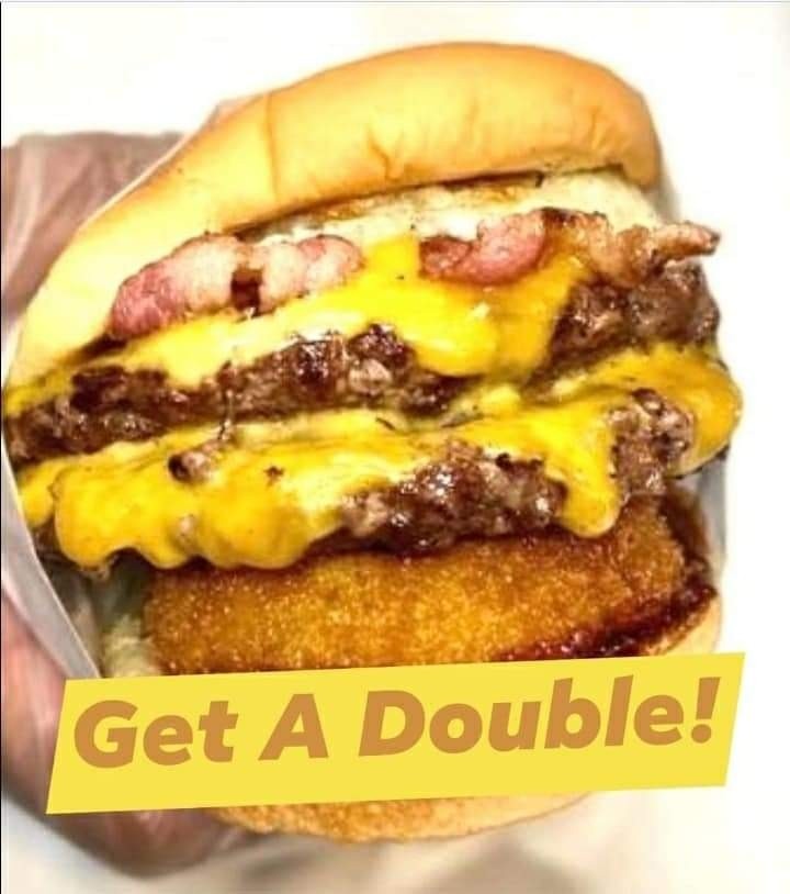 Double Bacon Burger