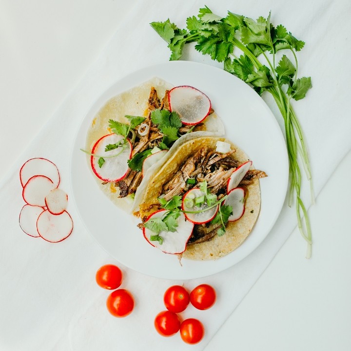 Slow Braised Steak Taco