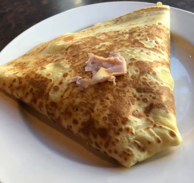 Egg & Cheese & Meat Crepe
