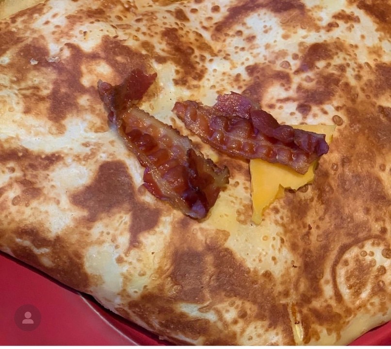 Meat and Cheese Crepe