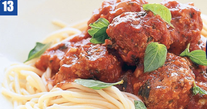 Monthly Special #13 : $2.50 OFF Pasta with Meatballs OR Sausage