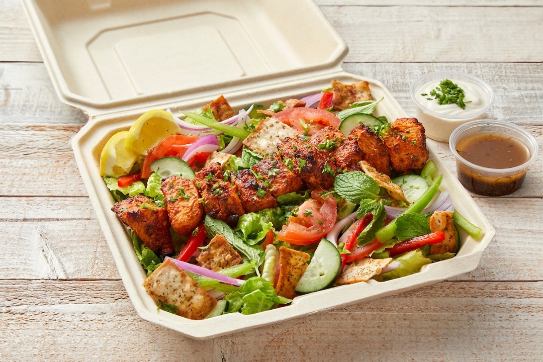 Chicken Kebab Salad