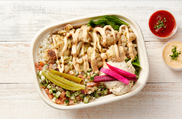 Cauliflower Eggplant Bowl Boxed Lunch