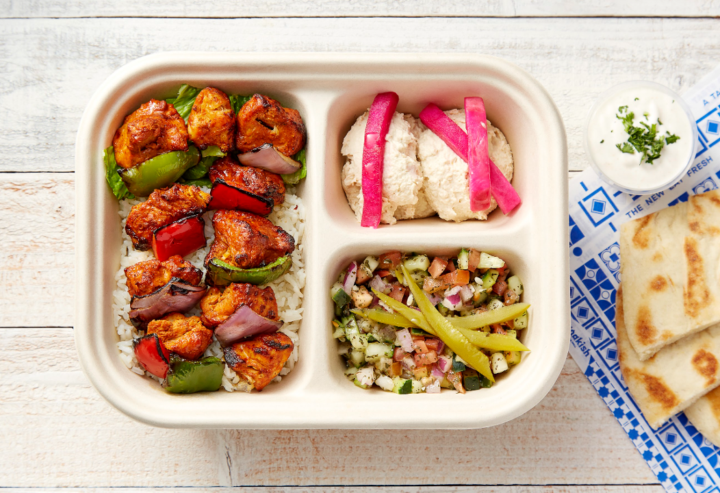 Chicken Kebab Plate Boxed Lunch