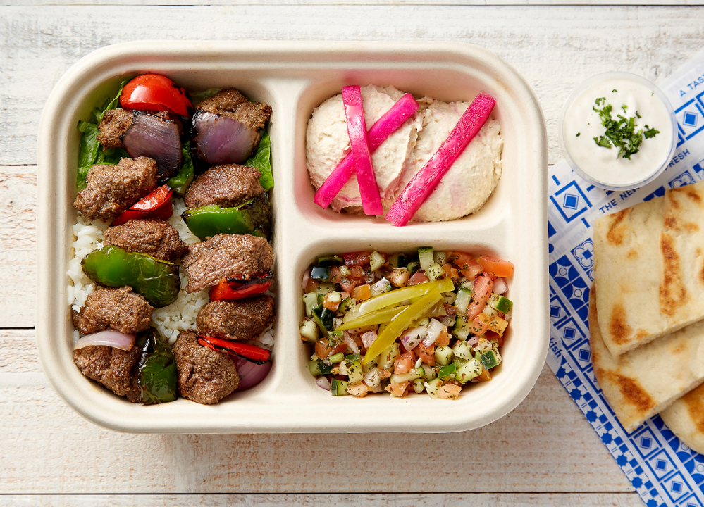 Lamb Kebab Plate Boxed Lunch