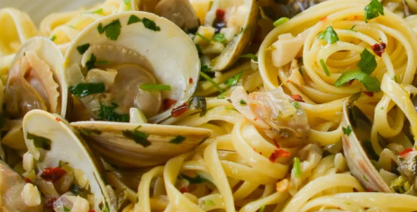 Linguini With White Clam Sauce