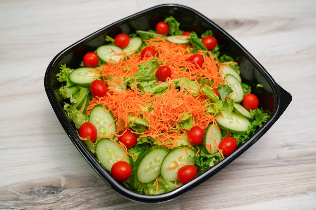 Mixed Greens with Ginger Carrot Dressing